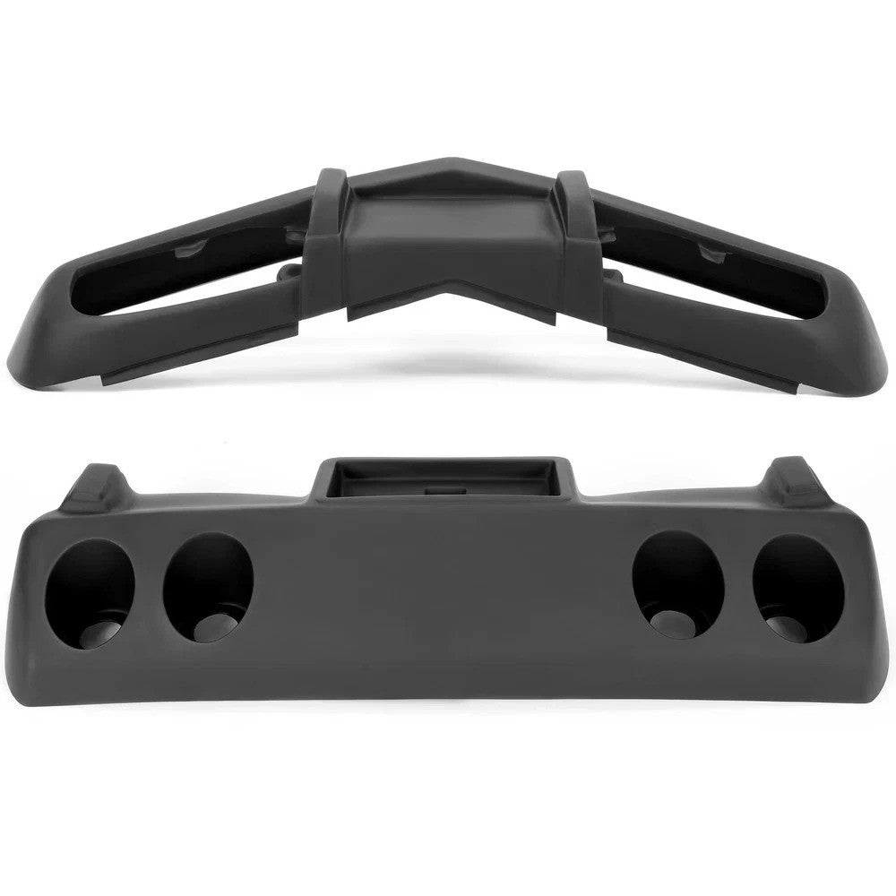 Primer Black Front Bumper + Rear Bumper Fiberglass For Chevrolet Corvette 75-79