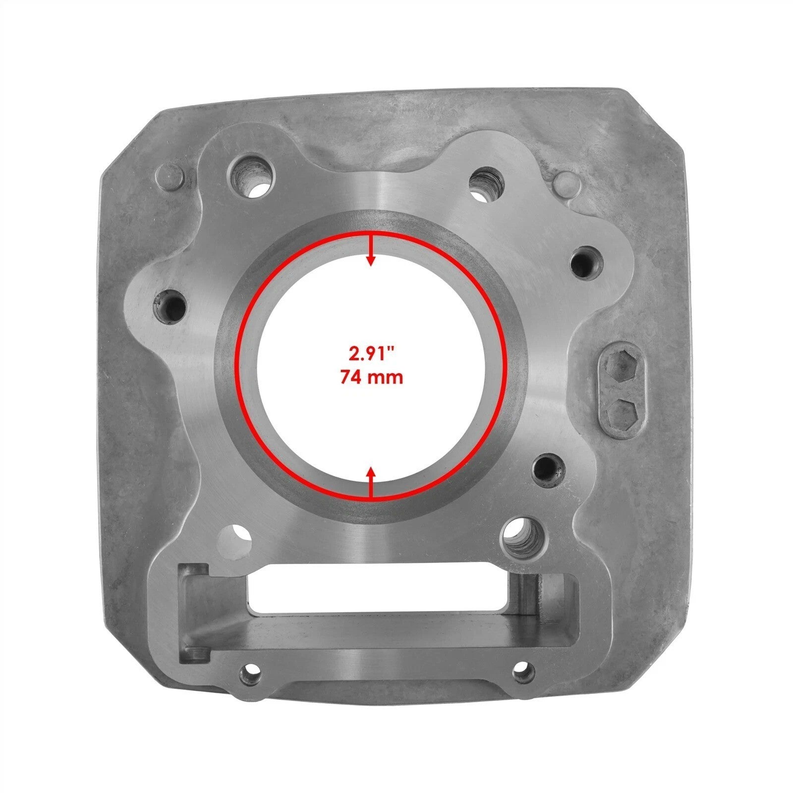 Cylinder fits Honda ATC250ES Big Red 250 1985 1986 1987 Cylinder (74 mm Bore)