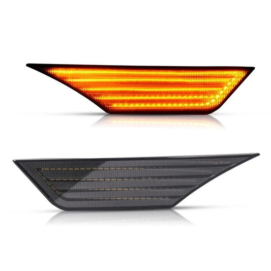 For Honda Civic 16-21 Switchback Sequential Turn Signal LED Side Marker Lights