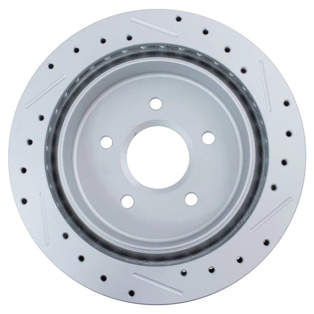 Performance Brake Rotor & Ceramic Pad Front & Rear Kit w/Chemicals