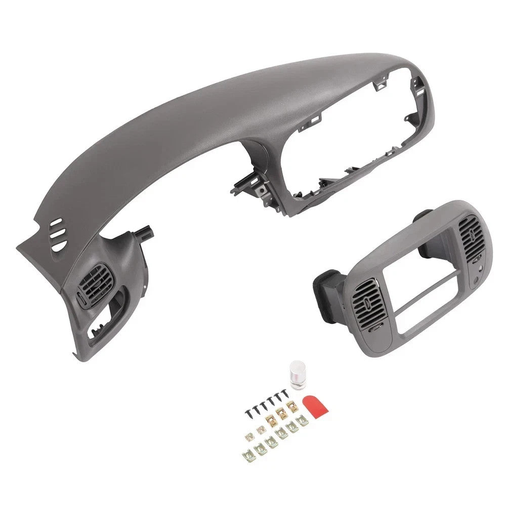 For Ford F150 Expedition 1997-2003 Gray Dash Pad DashBoard + Radio Bezel Panel