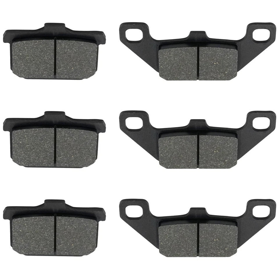 Front and Rear Brake Pads for Kawasaki ZX600 Ninja 600R 600RX 1985 1986 1987