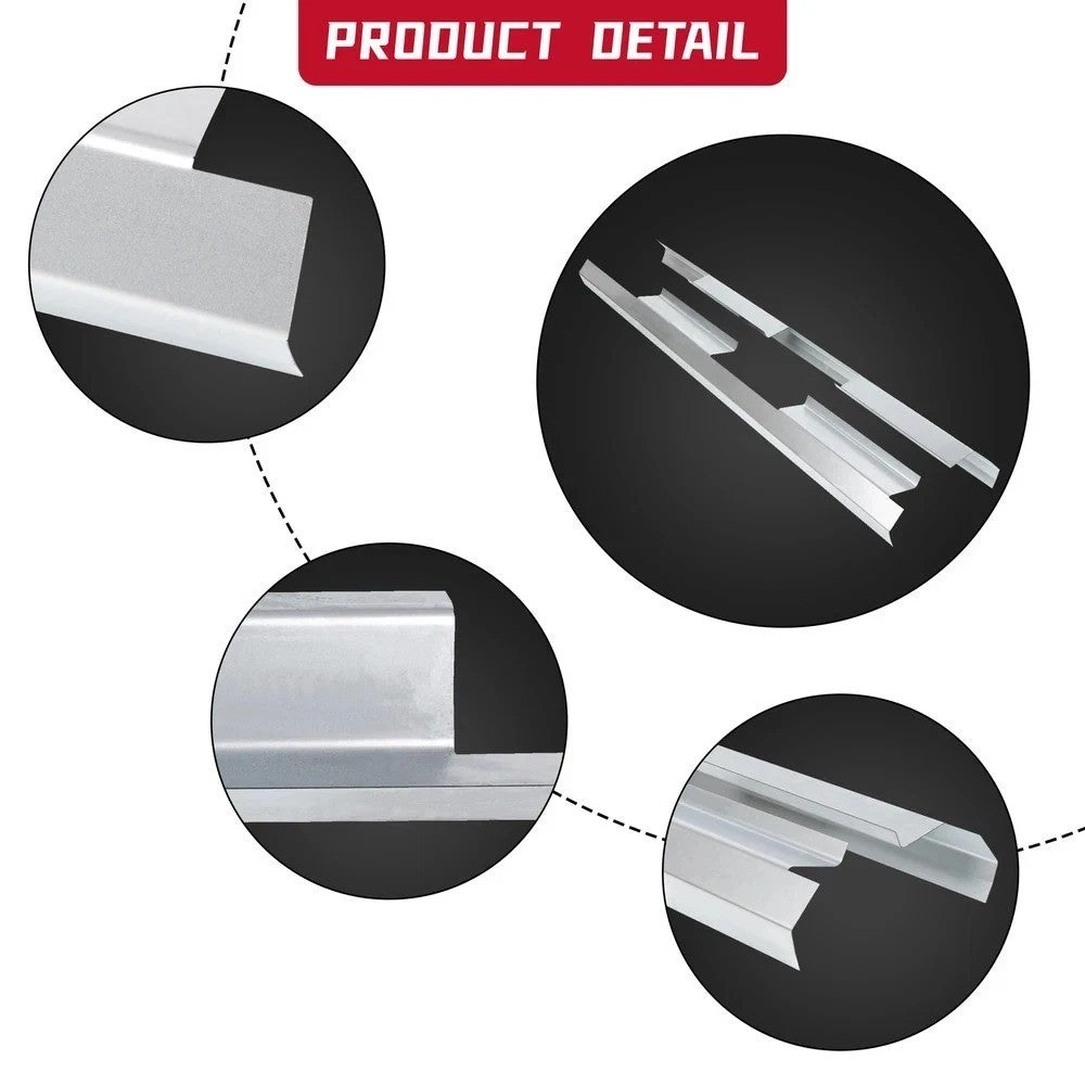 For 1992-1999 Chevy GMC C1500 K1500 SUBURBAN 4 DOOR OUTER ROCKER PANELS PAIR