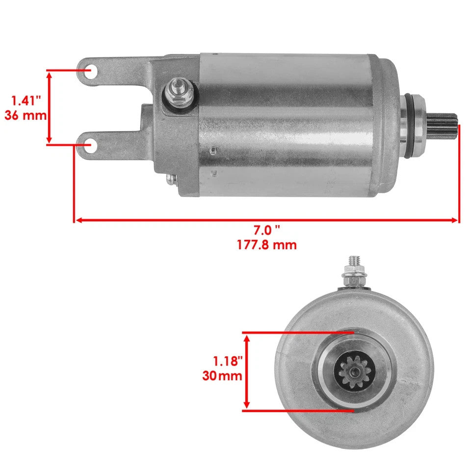 Starter for Honda ATC250SX / ATC250ES Big Red 250 1985 1986