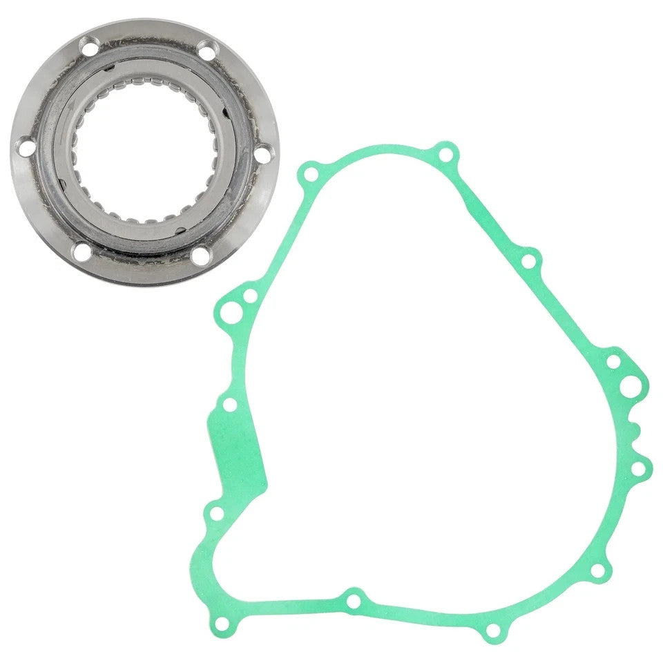 Starter Clutch & Cover Gasket for Yamaha Kodiak 400 YFM400 4WD 2000-2006