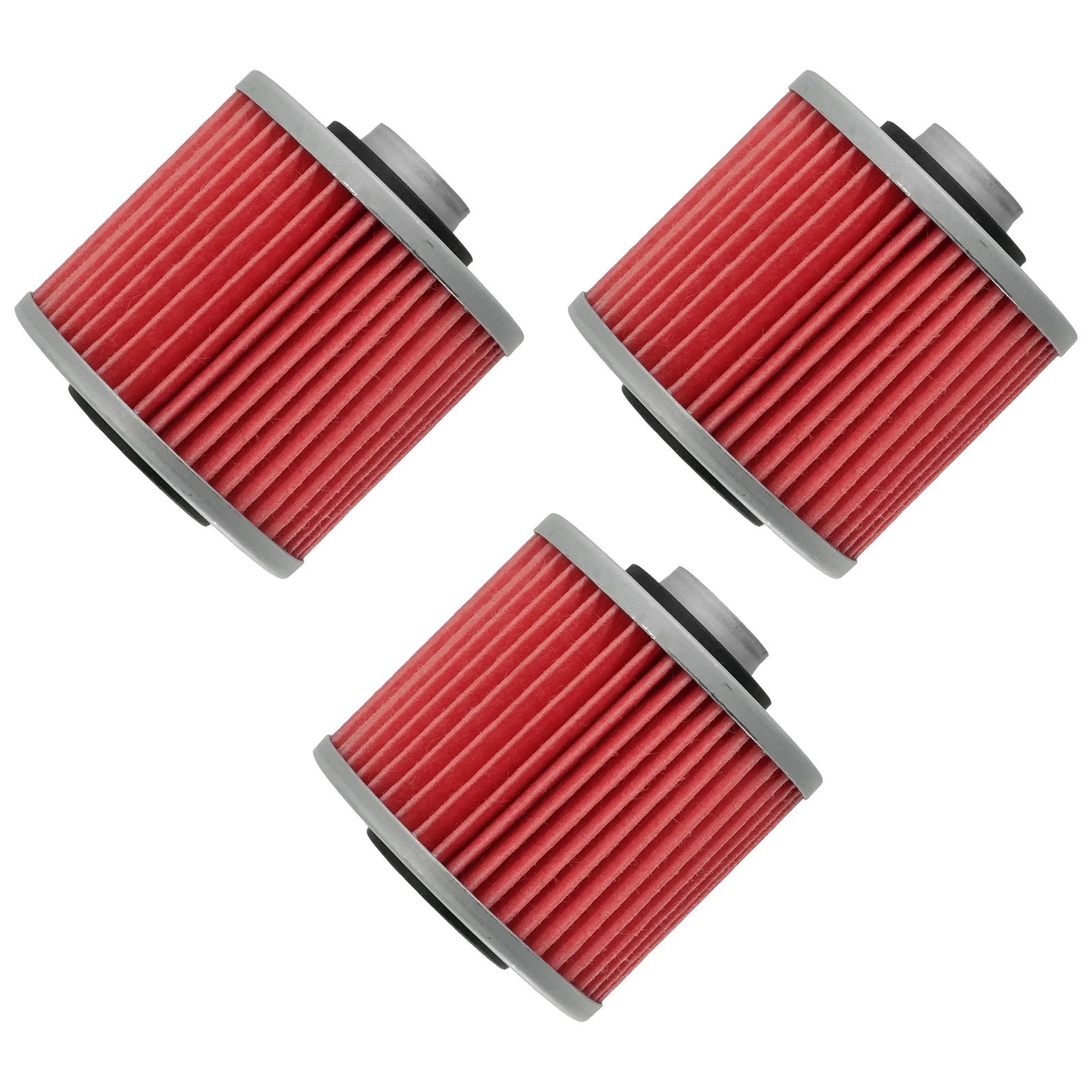 for Yamaha XT250 Xt400 XT500 XT550 XT600 Oil Filter 3-Pack