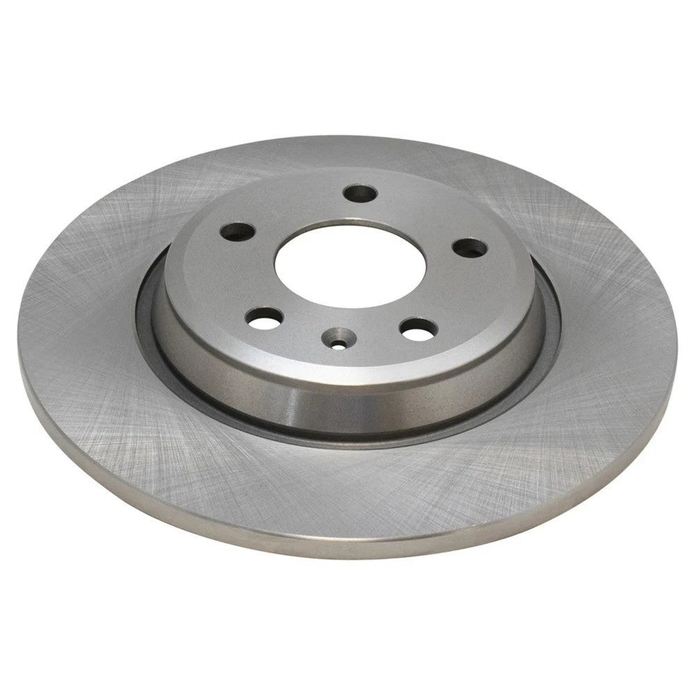 Disc Brake Rotor Solid Rear Pair for Audi A4 A5 A6 A7 Allroad Q5 Quattro