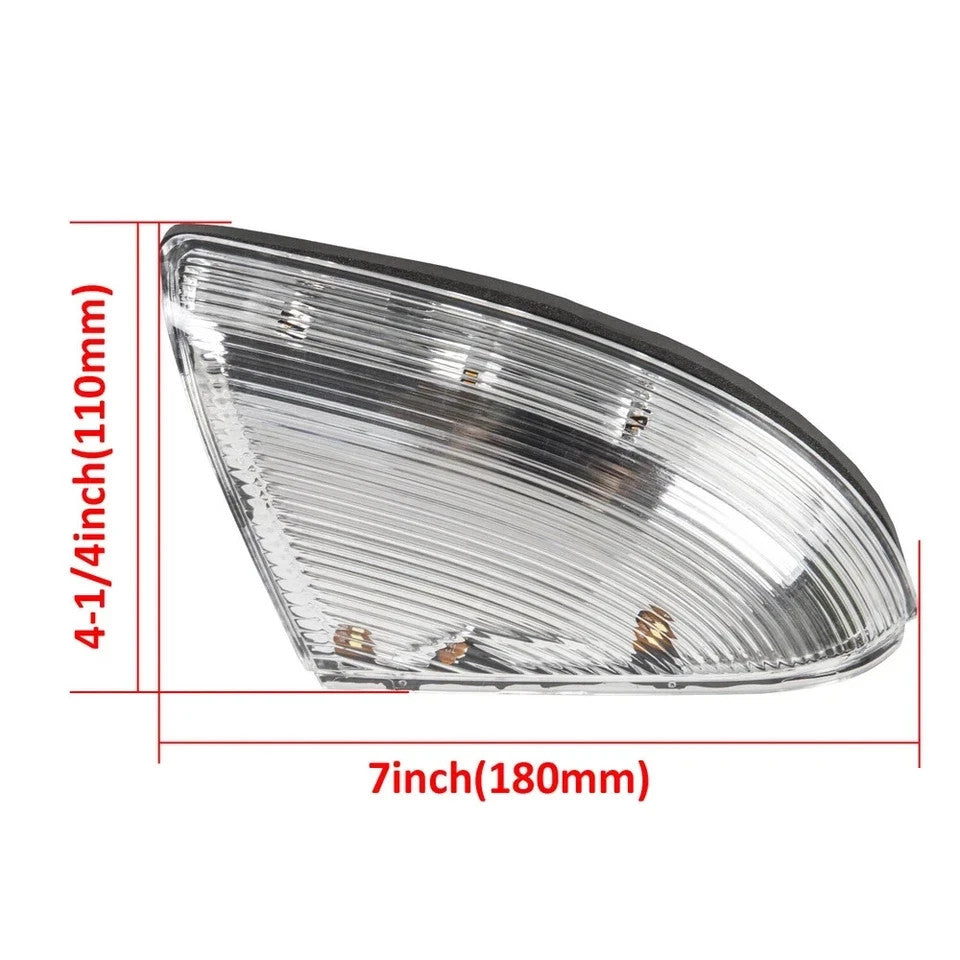 For 09-14 Dodge Ram 1500 2500 Mirror Turn Signal Light Driver Side #68064949AA