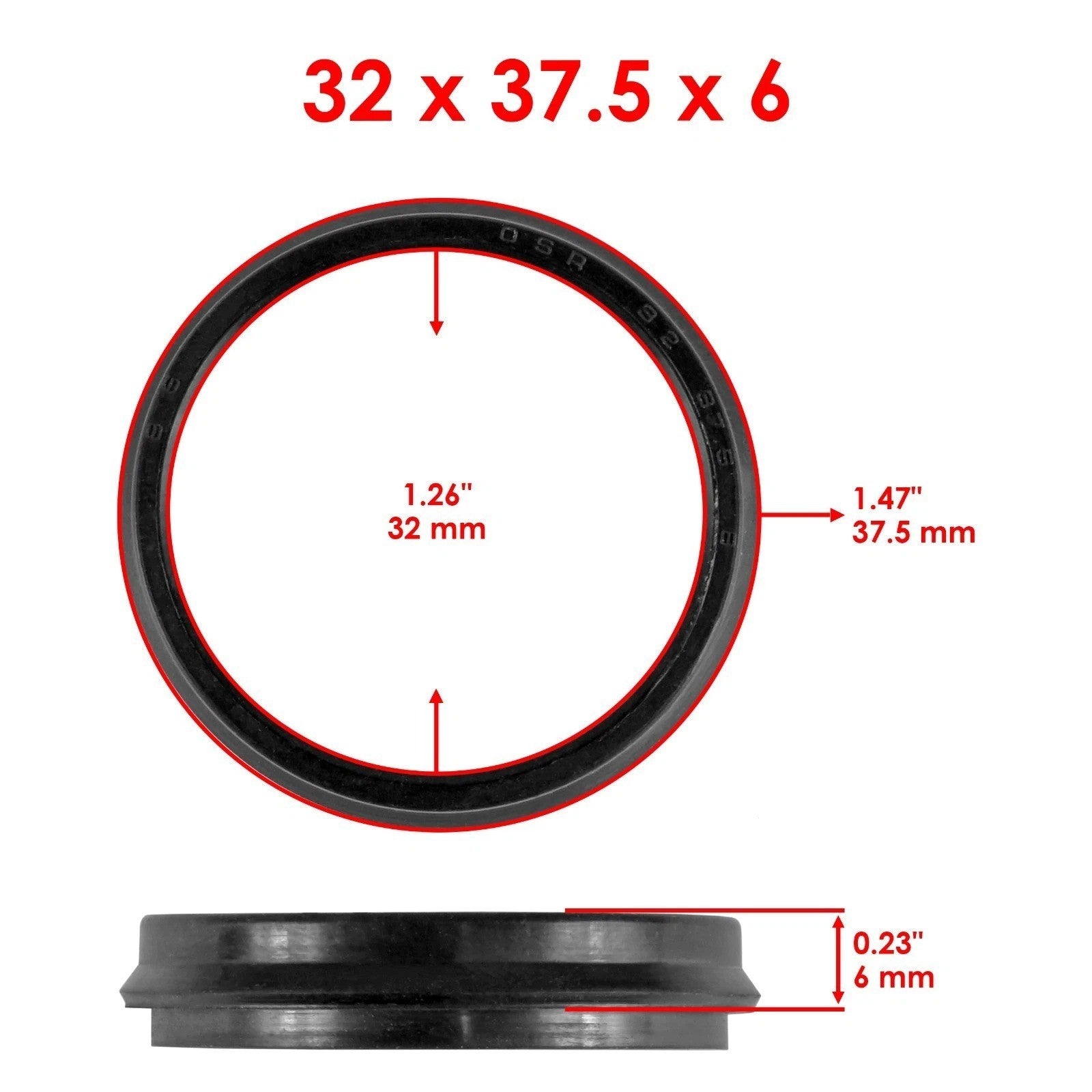 4 Sets Swing Arm Dust Seal Cap For Honda CSR480R 1982- 1983 / CR500R 1984 - 1988