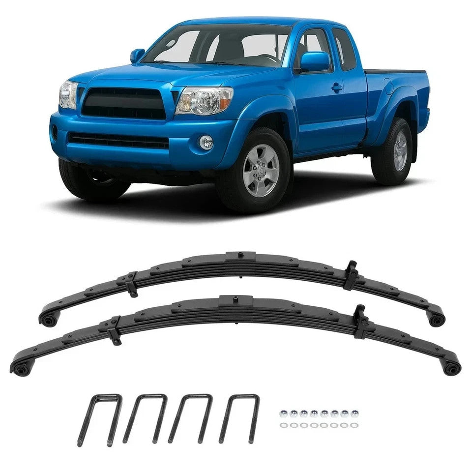 Rear Leaf Springs 3.5" Suspension Lift Pair For Toyota Tacoma 2WD/4WD 2005-2023