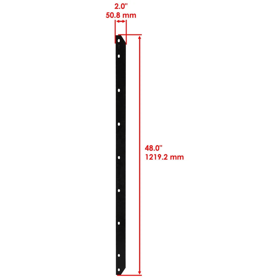 Caltric M120139 Snow Plow Blade For John Deere GX325 GX335 GX345 GX355 X500 X520