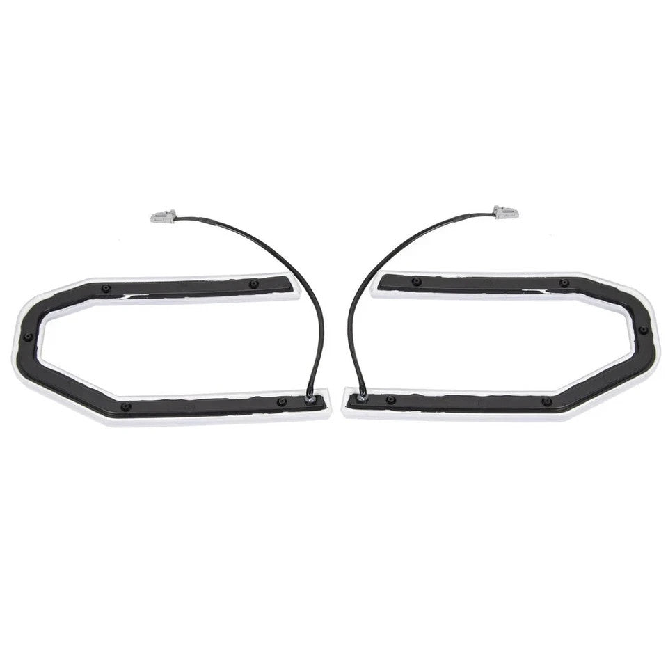 HECASA LH&RH LED Lights For 2010-2018 Dodge Ram 2500 3500 Big Horn Style Grille