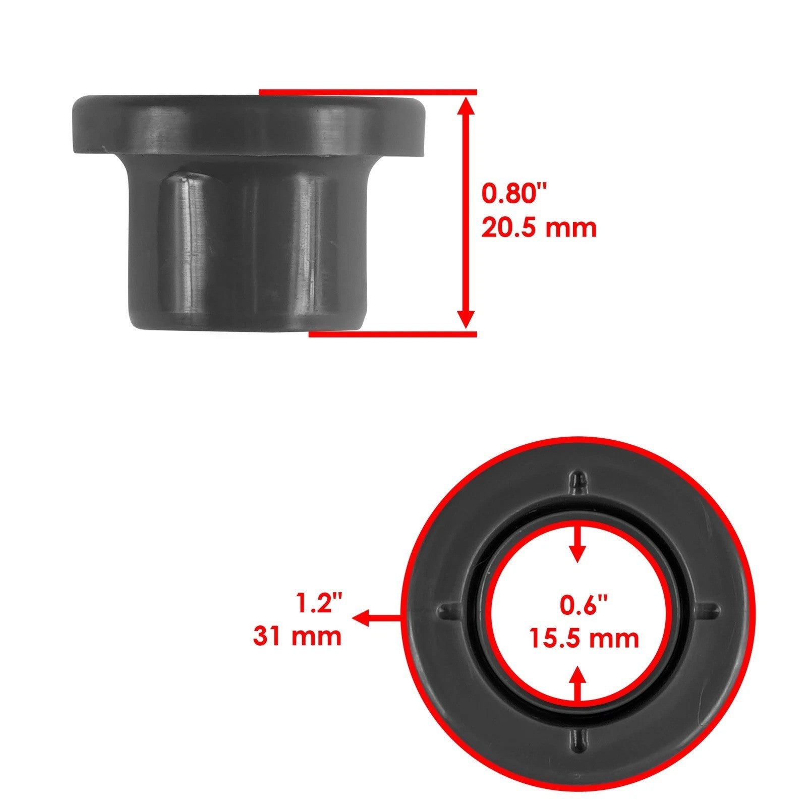 Control A-Arm Short Bushing Kit for Polaris 5436798