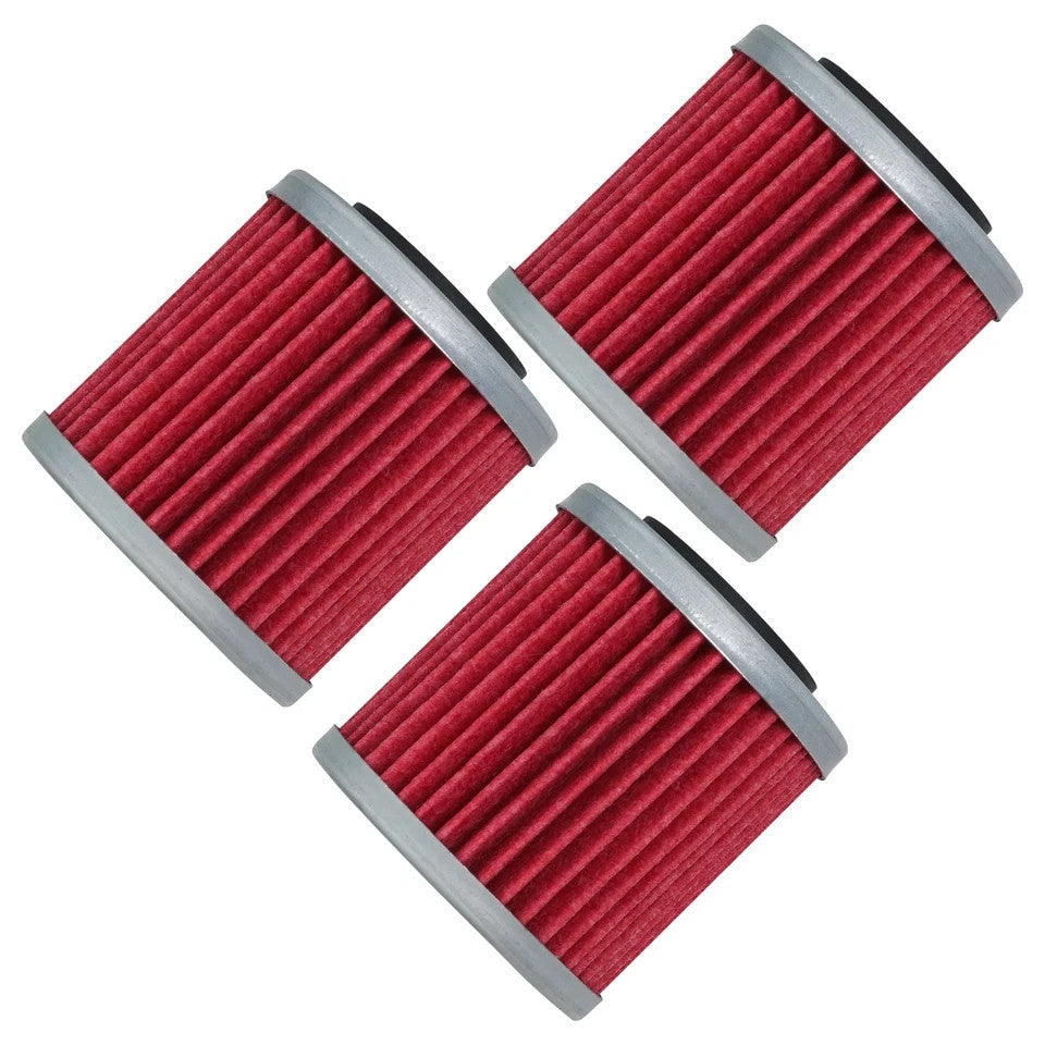 3 Pack Oil Filter for Husqvarna Te410E Te250 Te510 Centennial Te450 1998-2007