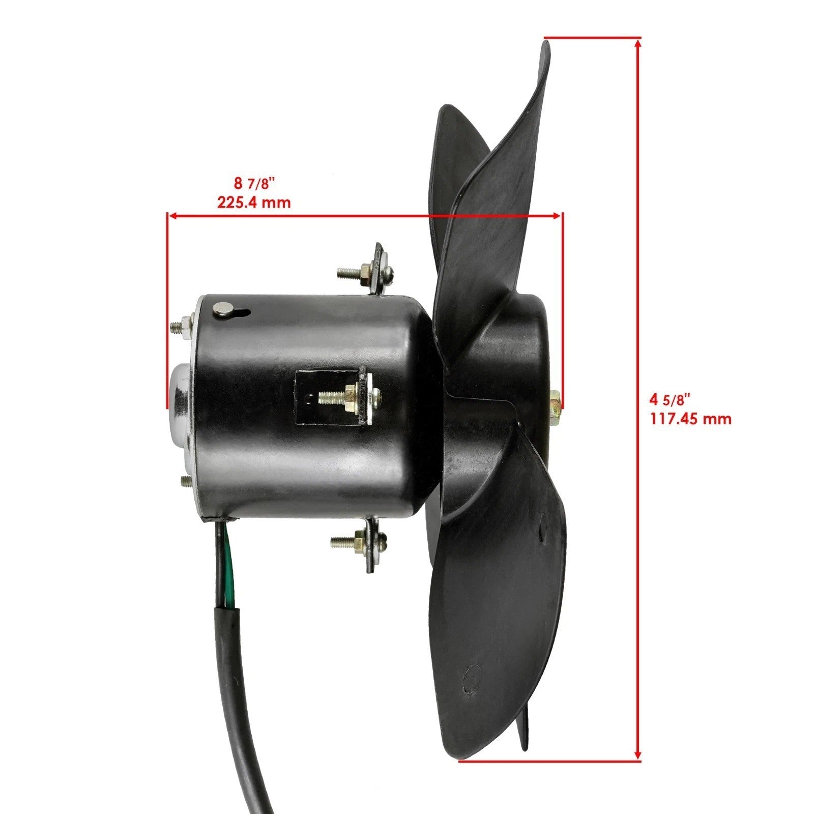 For Honda TRX450FM Foreman 450 Radiator Cooling Fan Motor 4x4 S 2002 2003 2004