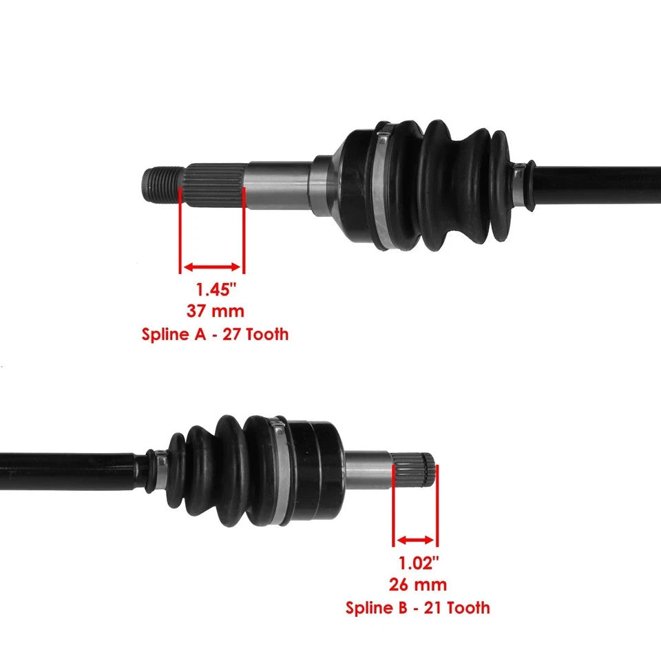 Front Left Complete CV Joint Axle for Yamaha Rhino 700 YXR700F 4WD 2008-2013