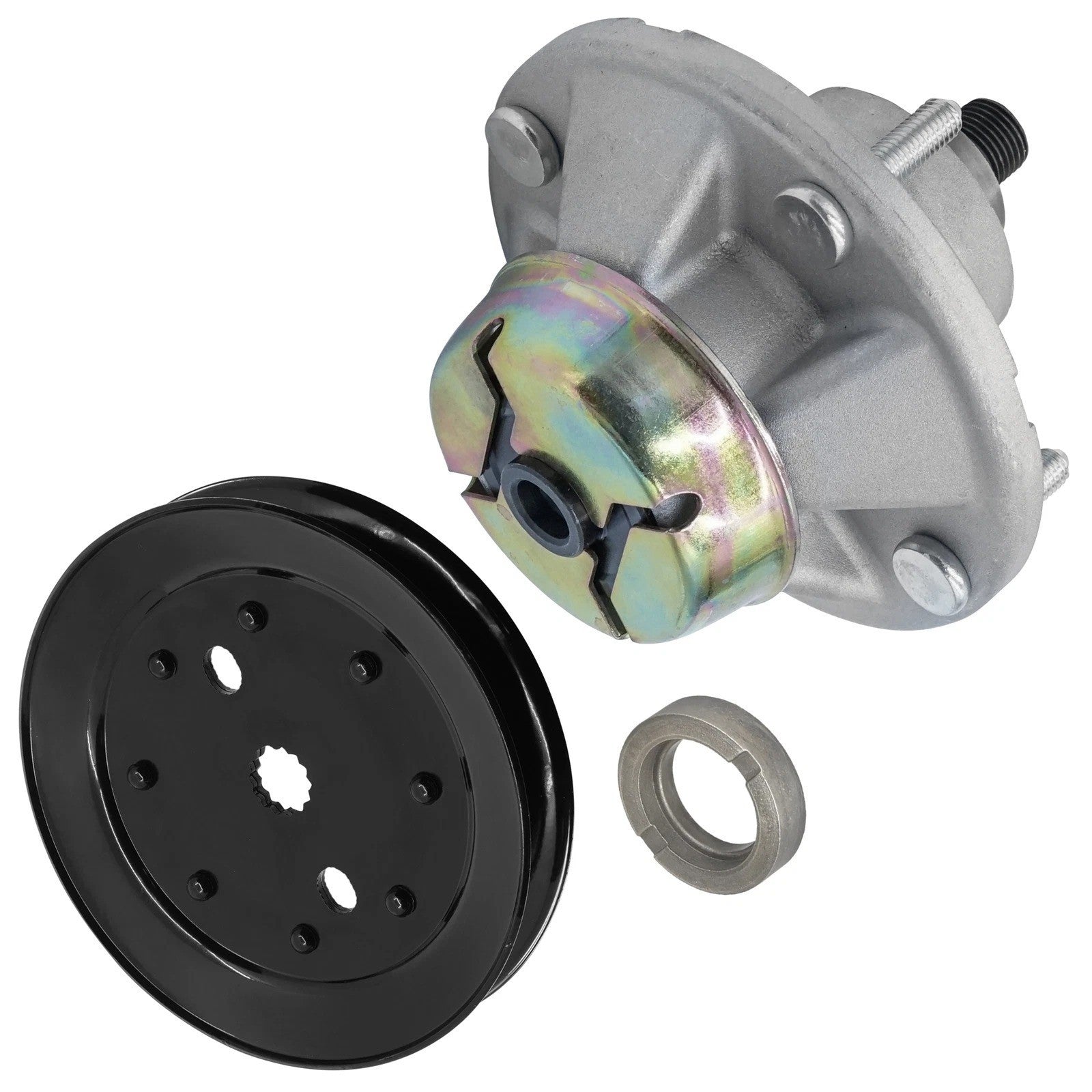 Blade Spindle Assy w/Pulley for John Deere X465 X475 X485 X495 X500 X575 54"62"