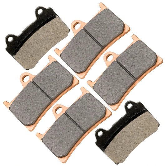 Front & Rear Brake Pads for Yamaha XV1700ATM Road Star Midnight Silverado 04-07
