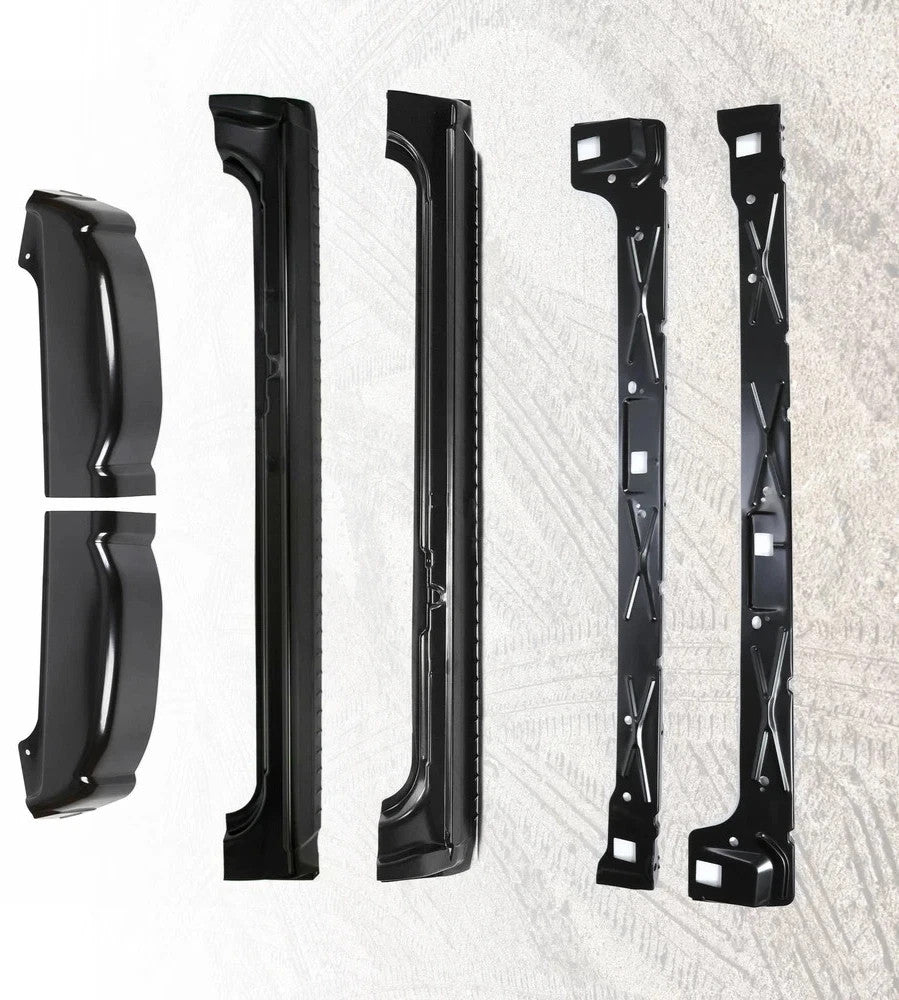 Cab Corners + Rocker Panels For Chevy Silverado GMC 1500/2500 EXTENDED Cab 99-07