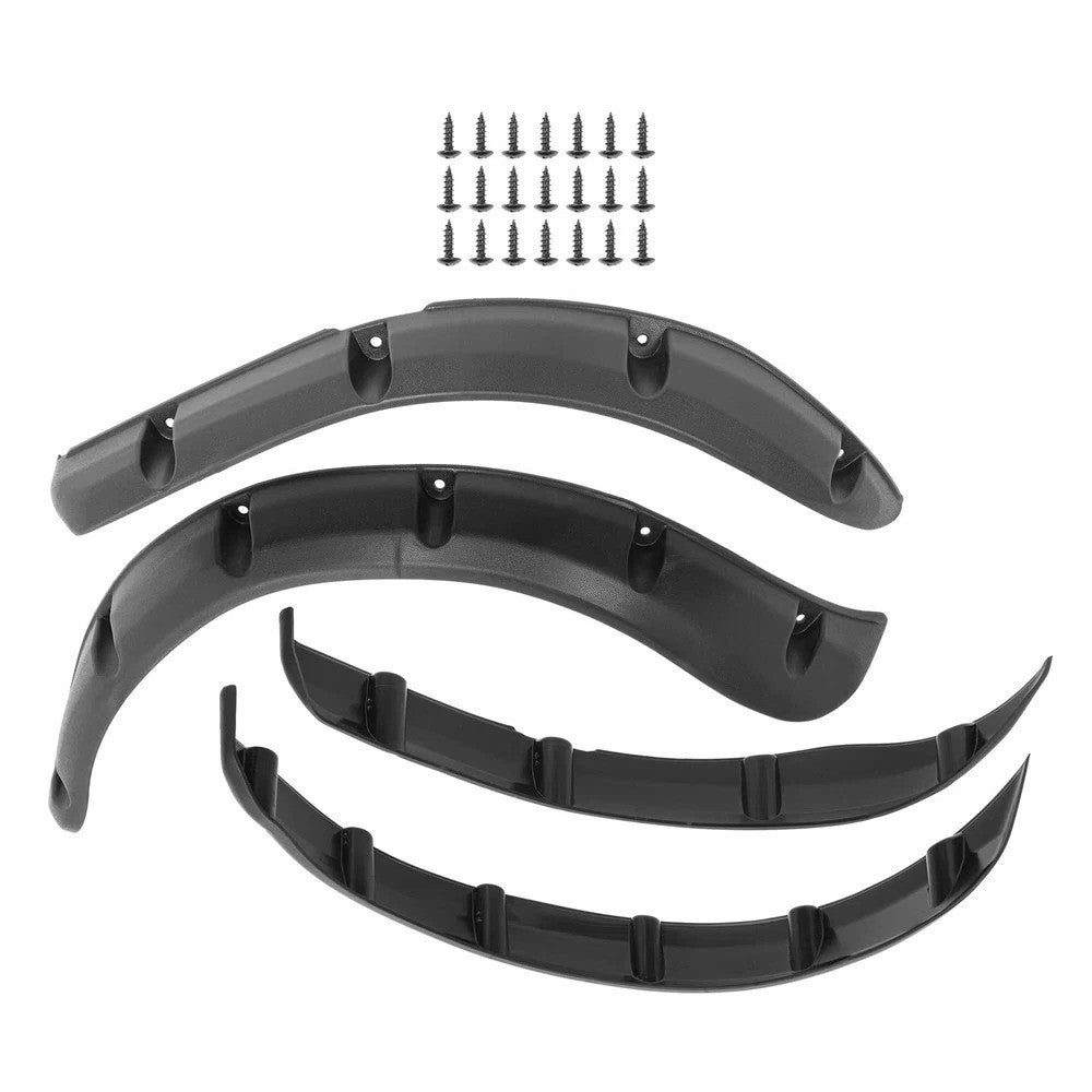 4PCS For Club Car Precedent 2004-Up G&E Models Golf Cart Fender Flares ABS+PP