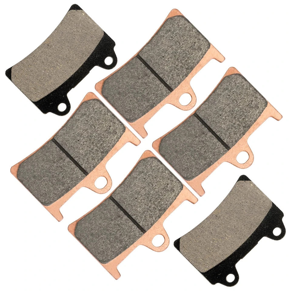 Front & Rear Brake Pads for Yamaha XV1700ATM Road Star Midnight Silverado 04-07
