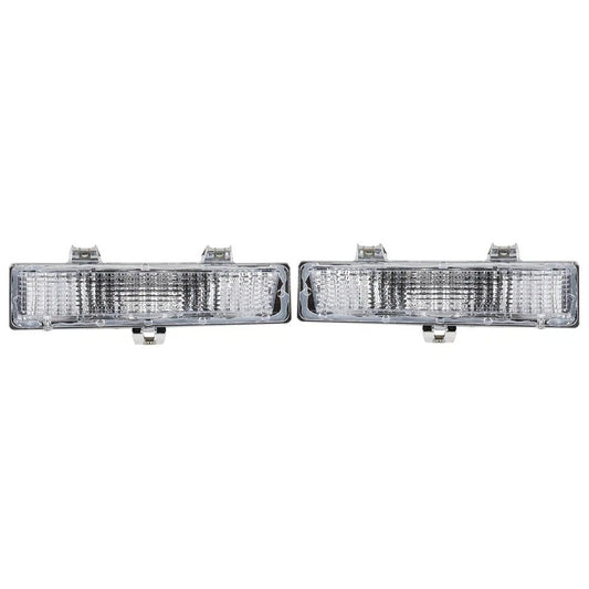 Fits 1981-1988 Chevrolet Monte Carlo SS Front Park and Turn Signal Light Set