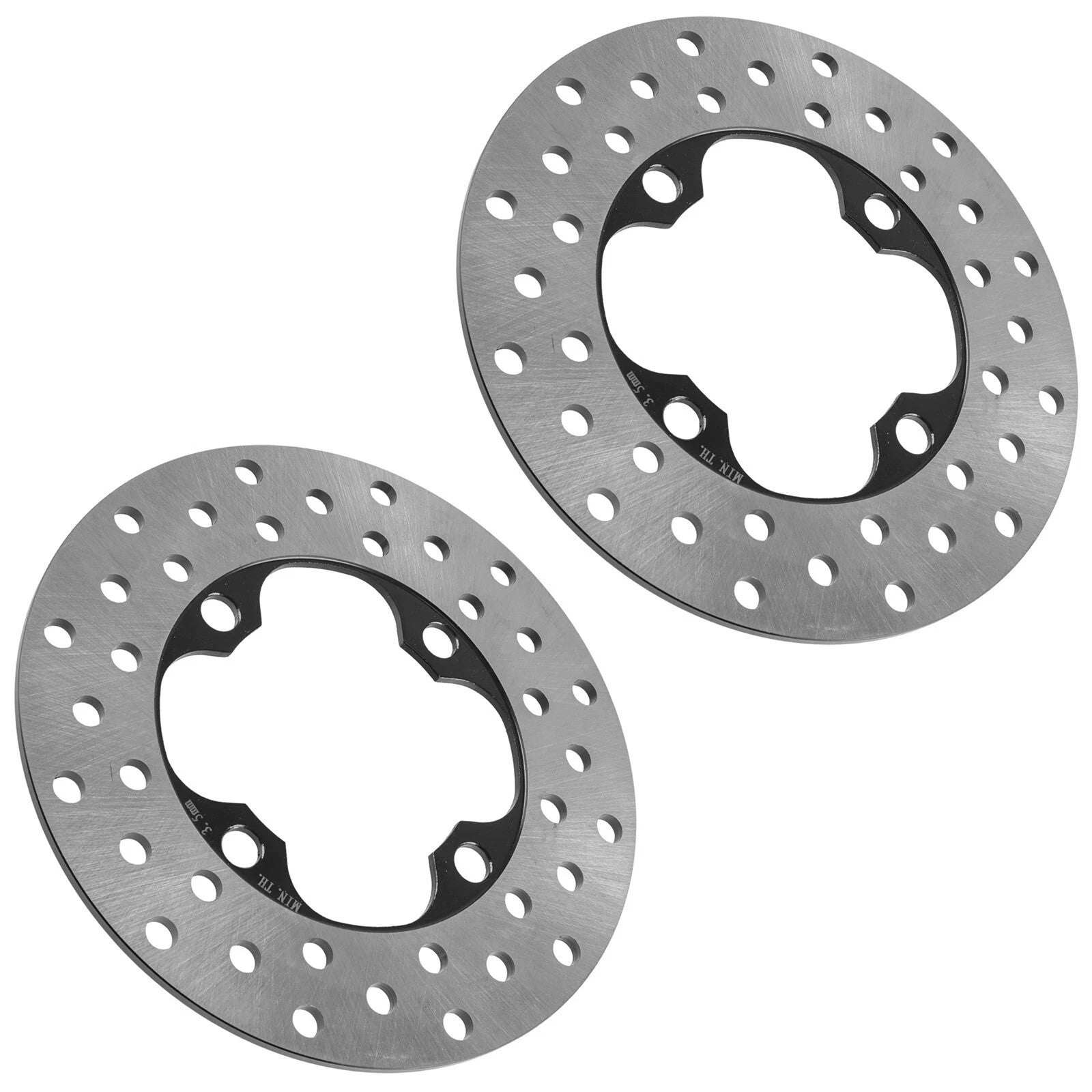 Front Left & Right Brake Disc for Honda TRX680FA FourTrax Rincon 2006-2014