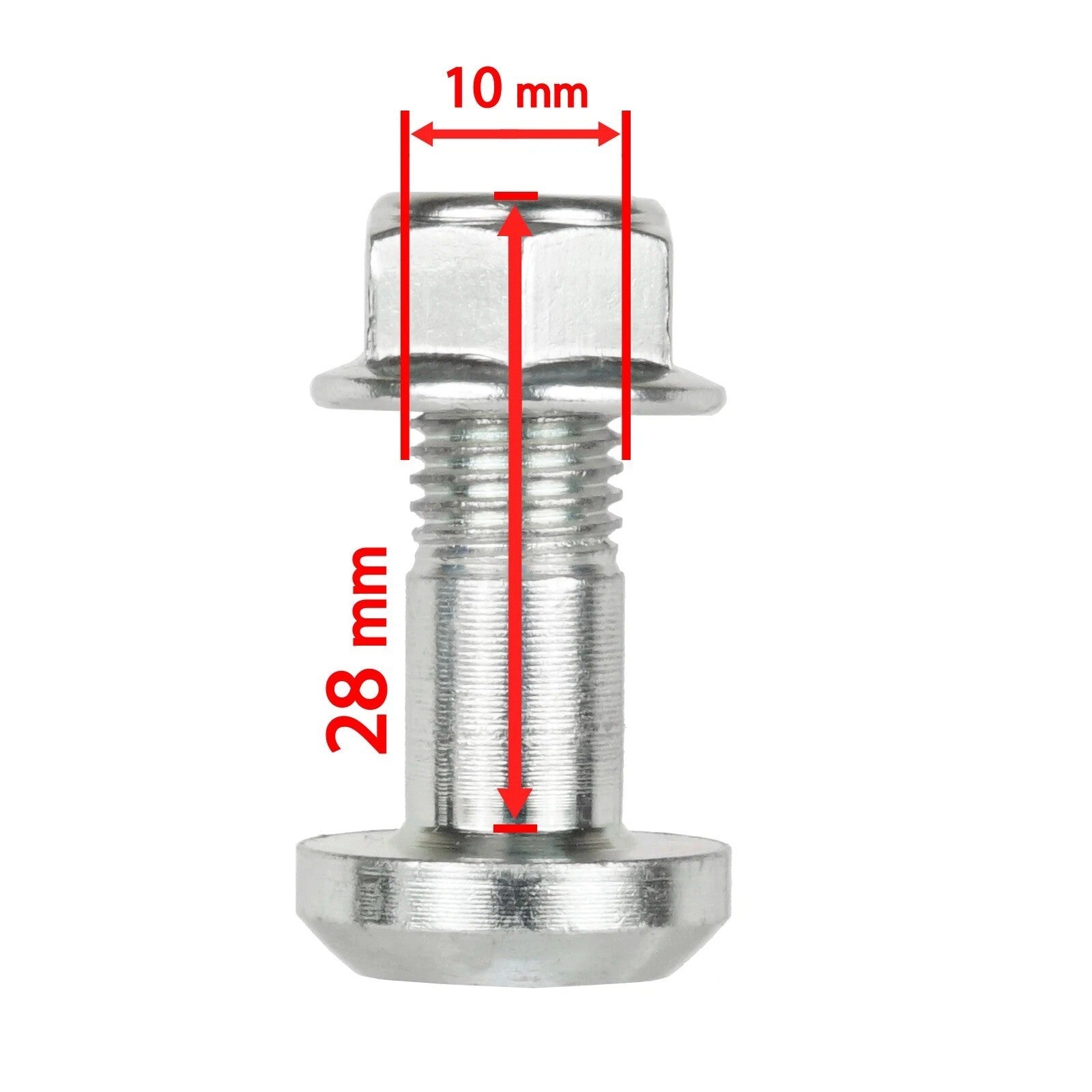4 Rear Wheel Sprocket Bolt Stud Nut for Yamaha Raptor 700 YFM700R 2006 2007-2026