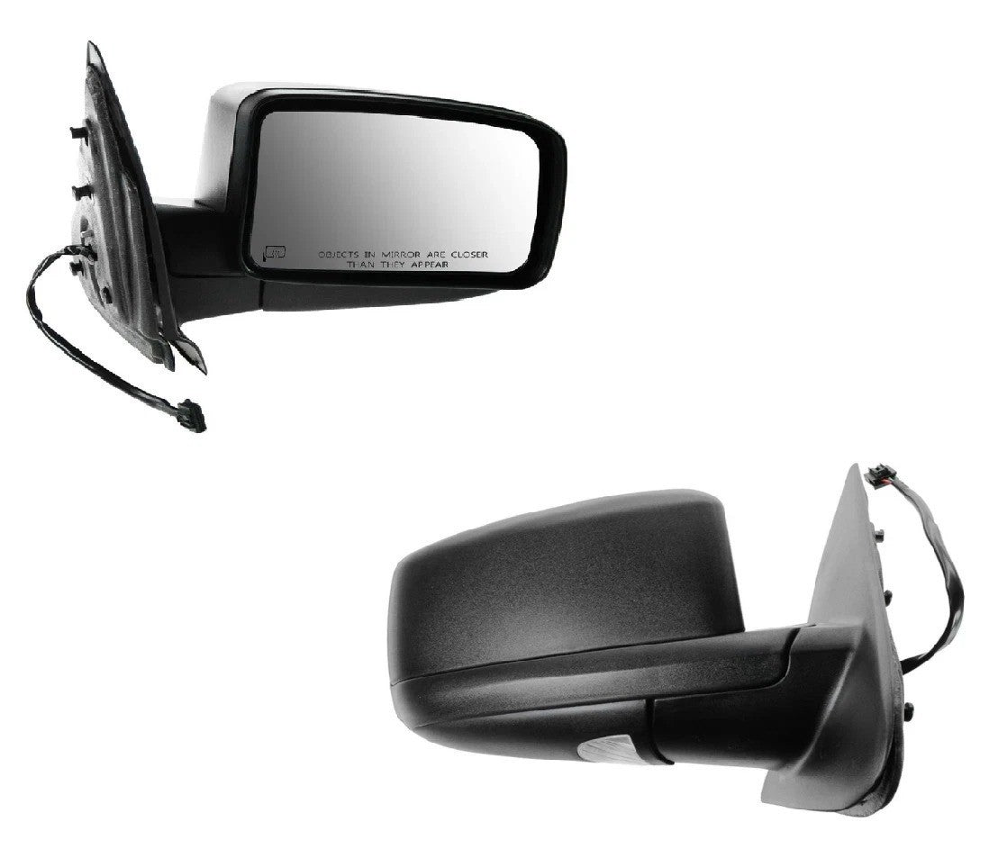 Mirror Power Heated Puddle Light Textured Black Right RH for 2003 Expedition