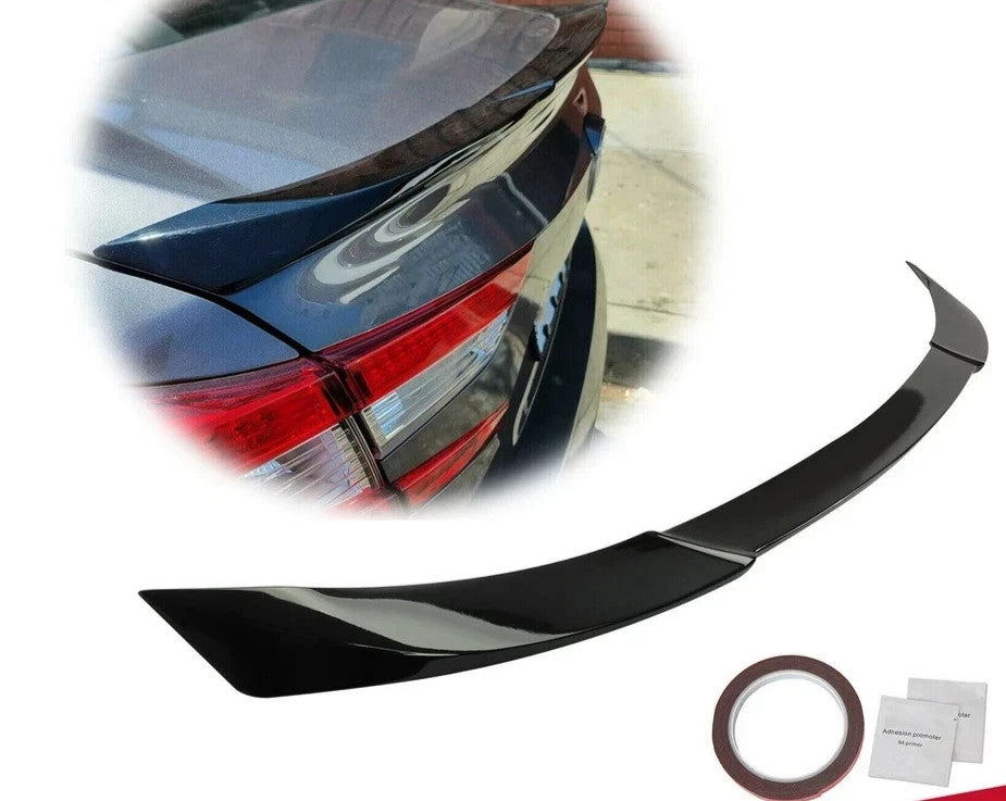 For 2018-2022 Honda Accord JDM Style Painted Gloss Black Trunk Lid Spoiler Wing