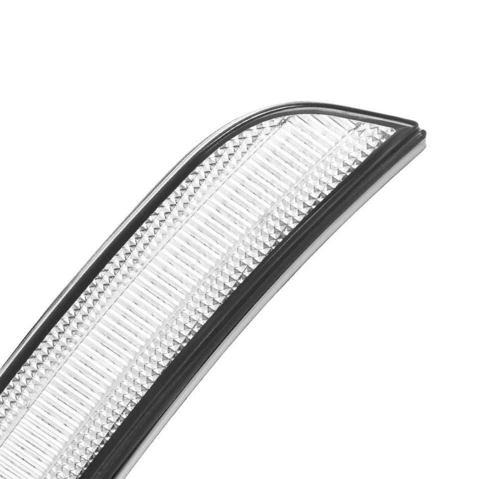 Clear LED Front Bumper Side Marker Lights For Chrysler 300 300C 300S 2015-2023