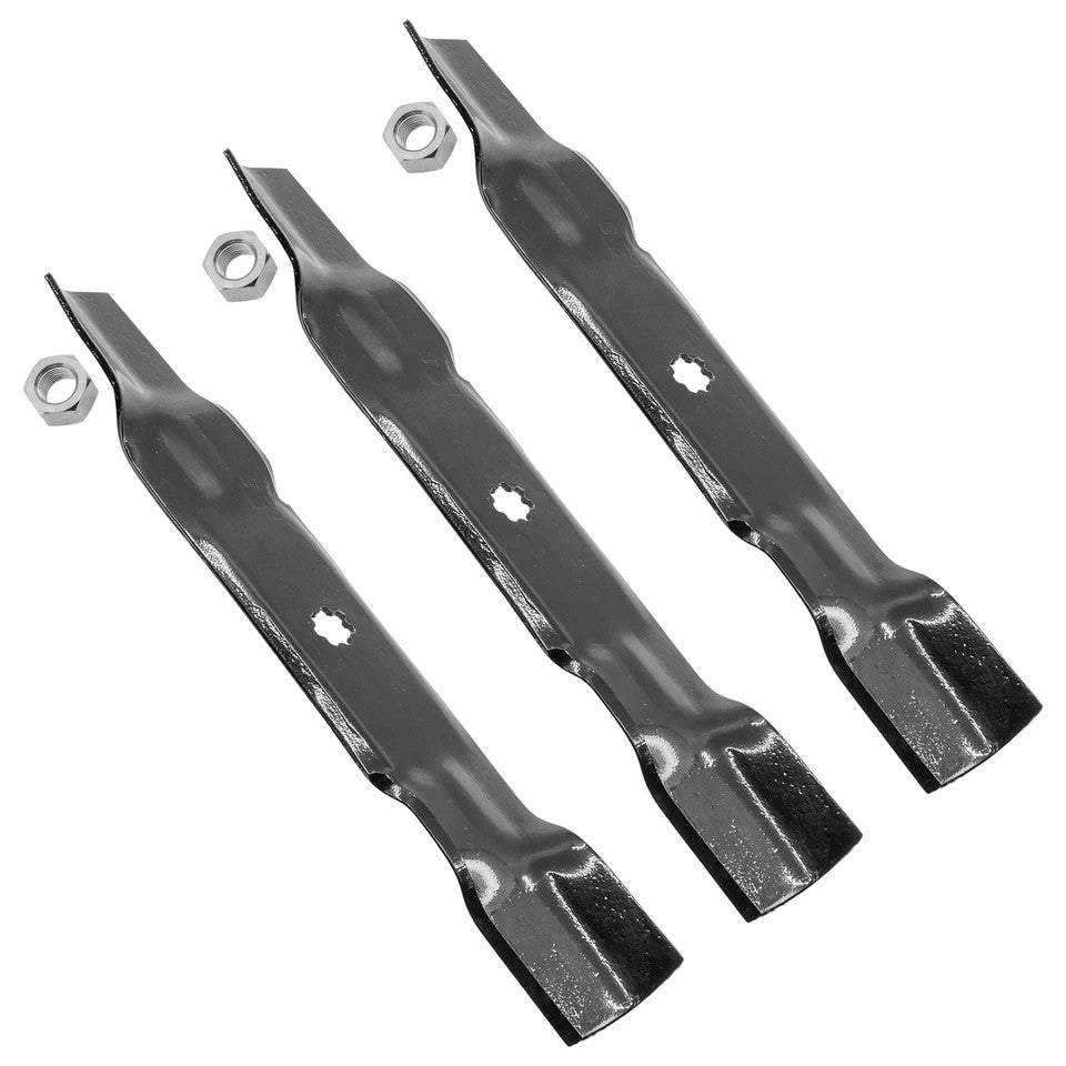 Caltric Deck Blade w/Nut For John Deere LA155 LA165 S140 S160 S170 48" Tractor