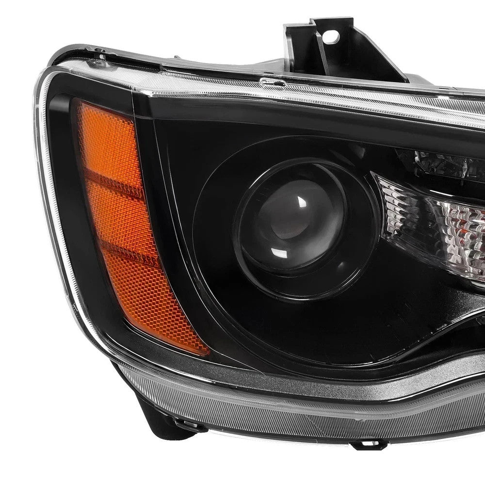 HECASA LED DRL Projector Headlight Lamp Right Side For Chrysler 300 2011-2023