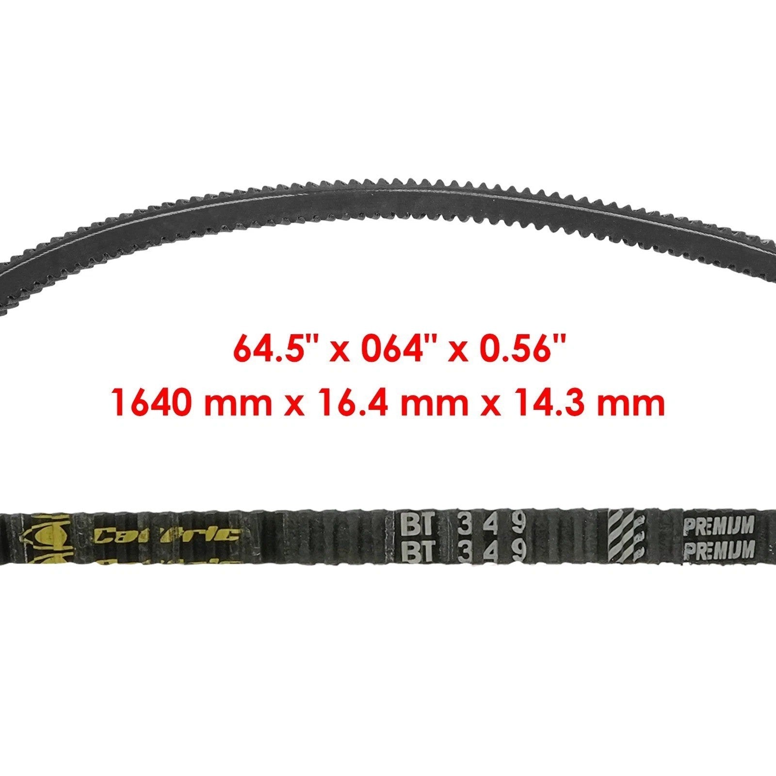 M143019 V-Belr for John Deere Tractor LX280 LX289 X324 / 1/2" X 63-1/4"