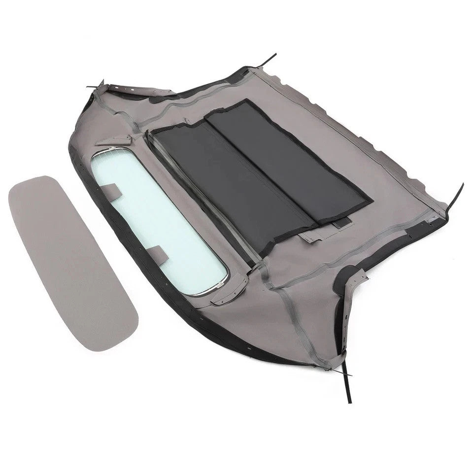 HECASA Vinyl Convertible Soft Top &Heated Glass Window Fit Nissan 350Z 2003-2009