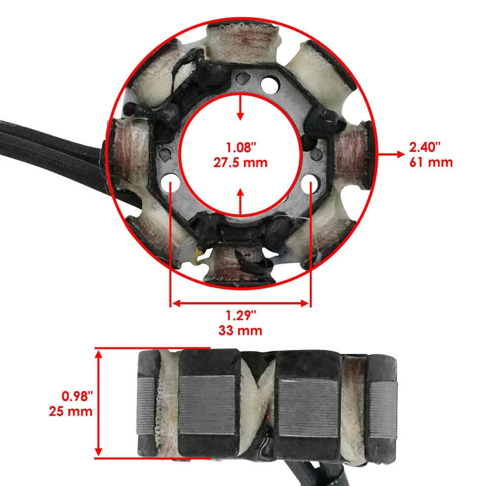 Stator & Gasket for Honda CRF250 X CRF250X 2004 2005 2006 2007 2008 2009-2017