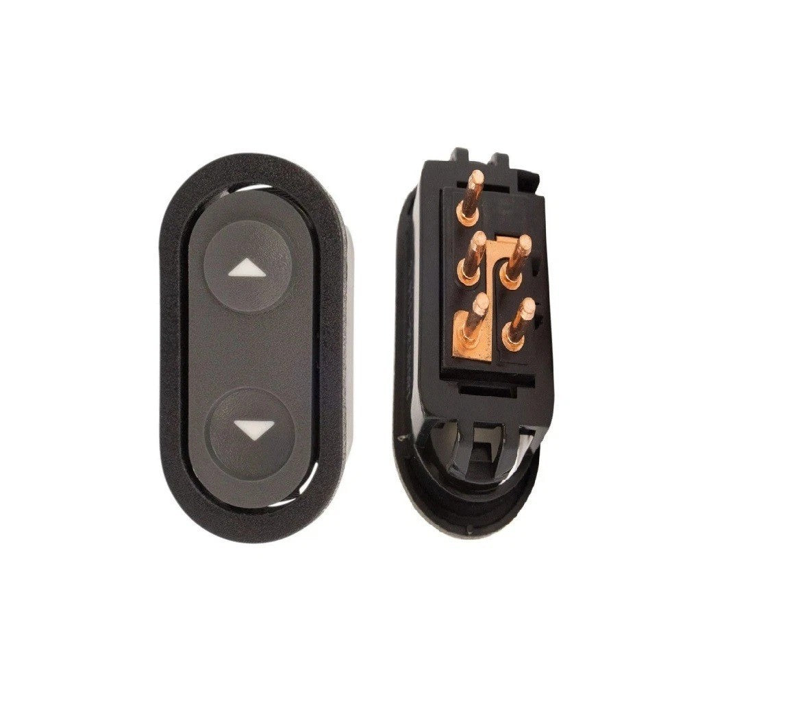 Power Window Switch Button Pair Set for 90-94 Chevy GMC Pickup Truck C/K