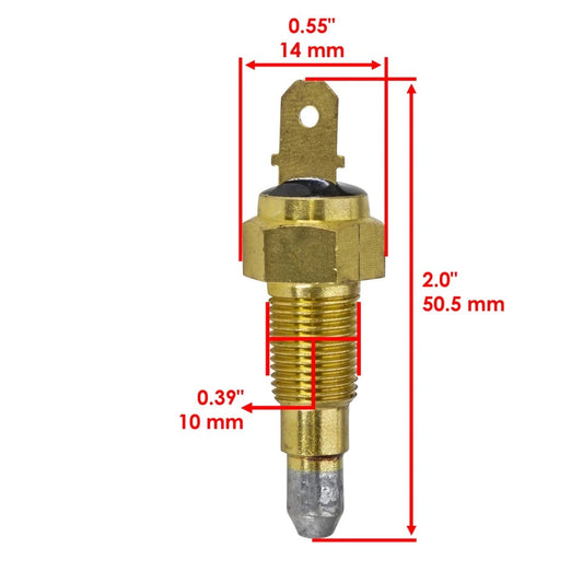 Water Temperature Sensor Thermo Switch For Yamaha Rhino 660 YXR660Fa 2004-2007