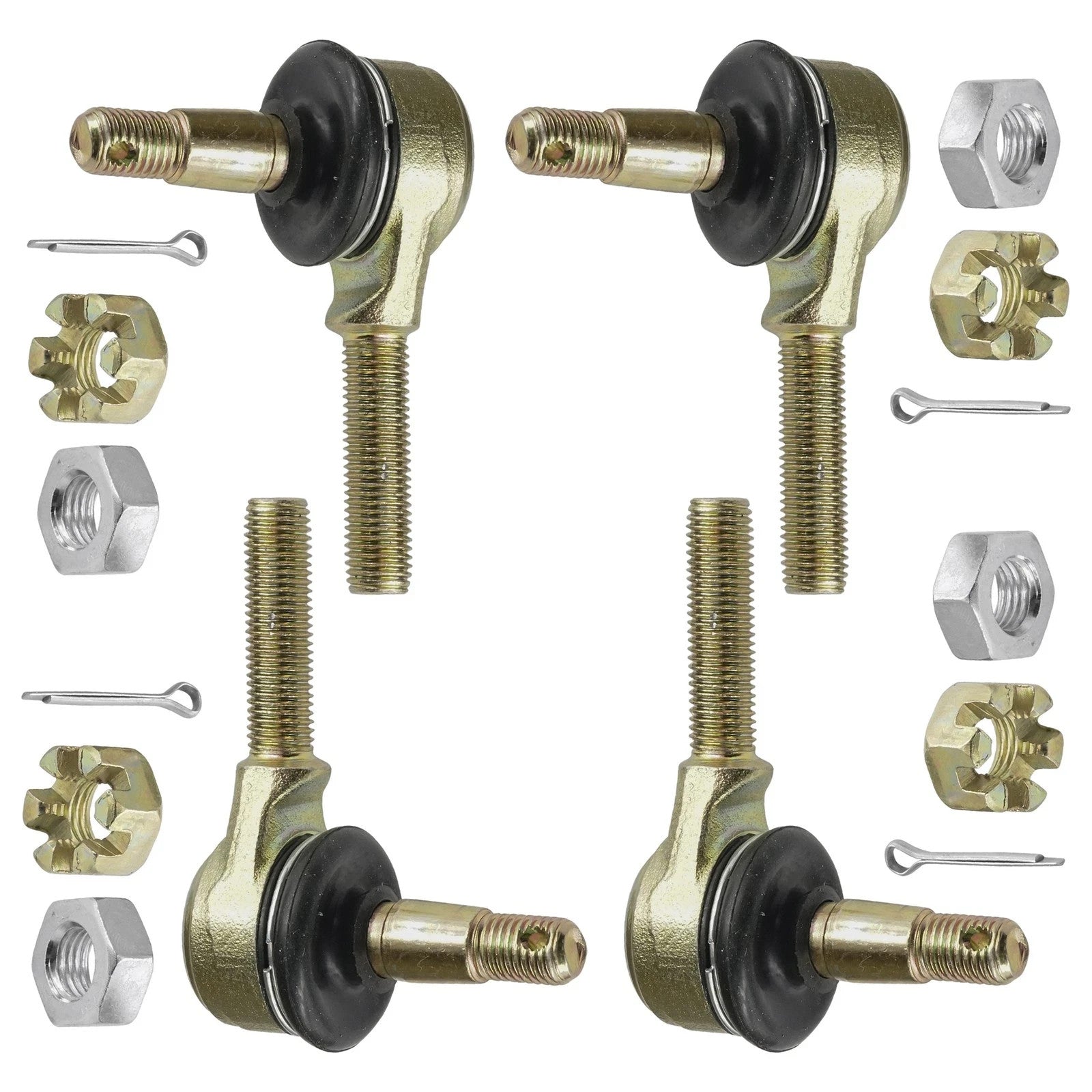 2 Sets Of Tie Rod End Kit for Suzuki LTZ400 LT-Z400 Quadsport 2005 2006 2007 08