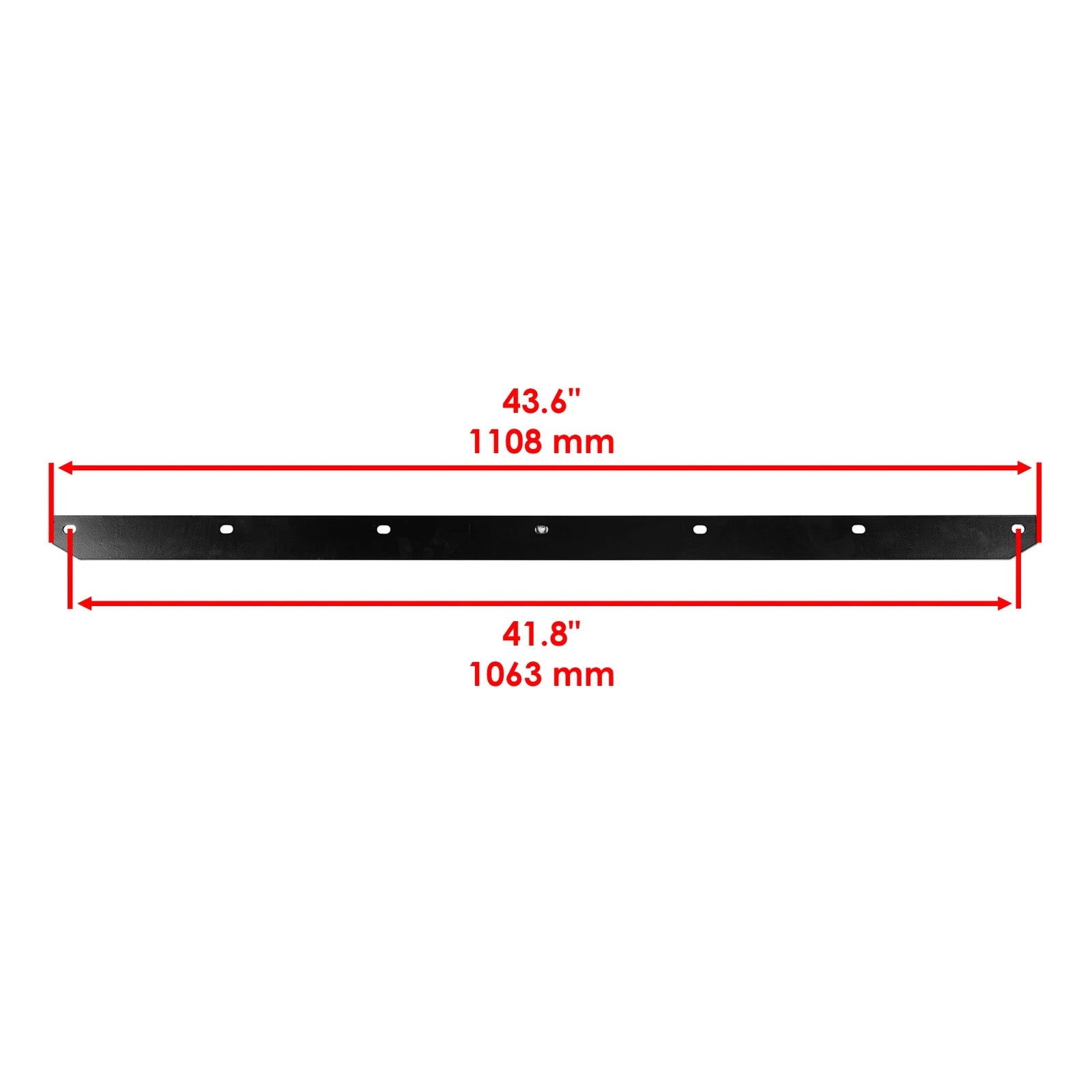 SnowBlower Scraper Cutting Edge Blade 44" for John Deere D125 D130 D140 D150