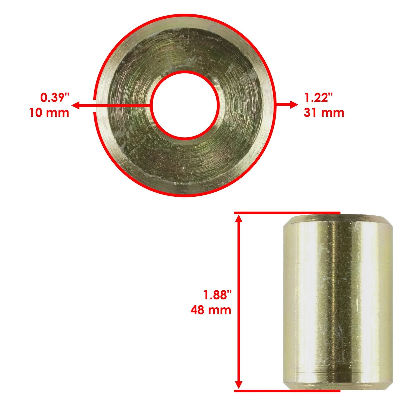 Rear Knuckle Bushing Kit For Polaris Sportsman 335 99-2000/ 400 01-02/ 500 96-02