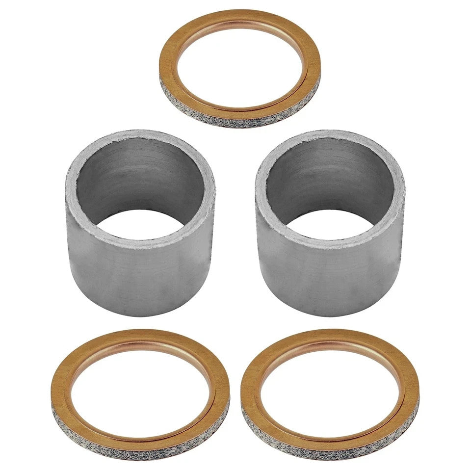 Exhaust Muffler Pipe Head Joint Head Gasket For Yamaha V-Star 650 XVS650 1998-10
