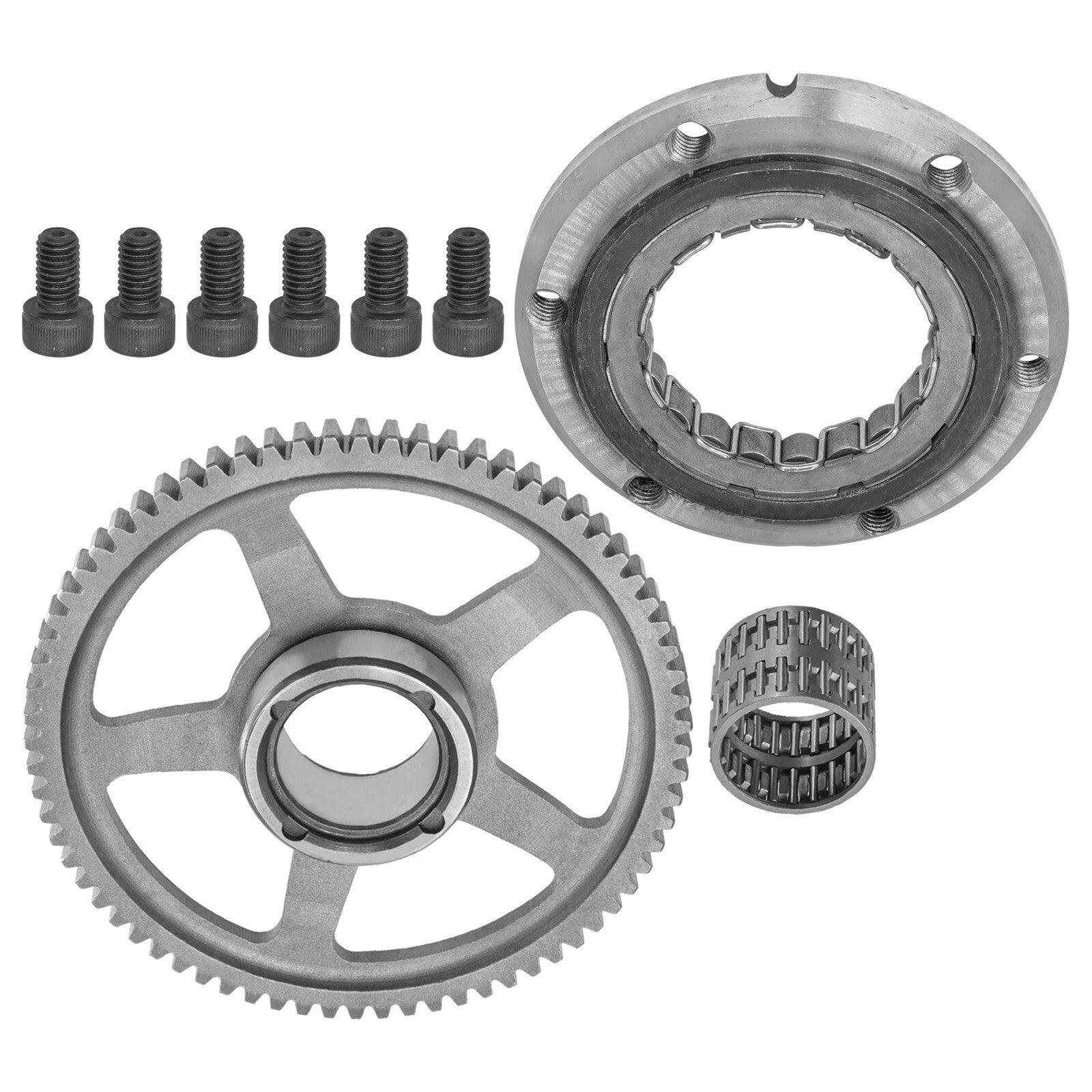for Honda TRX400EX Sportrax Starter Clutch One Way Bearing Sprag w/Gear Idler