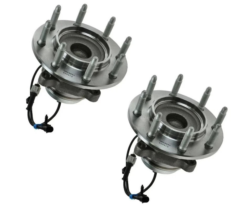 2 Front Wheel Bearing & Hub for 1999-2017 Chevy Express GMC Savana 2500 3500 2WD