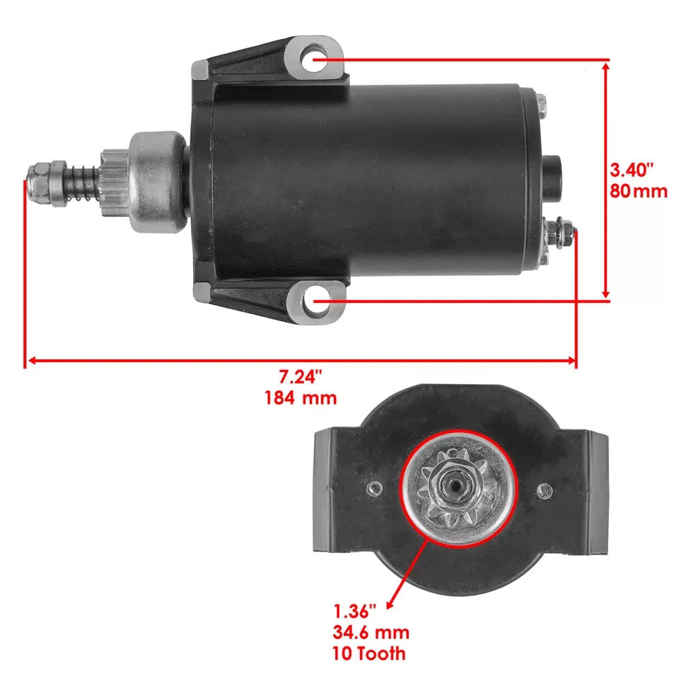 Starter for Mercury Mariner 50-90983A1 50-893889T 50-8M0033984 50-90983A