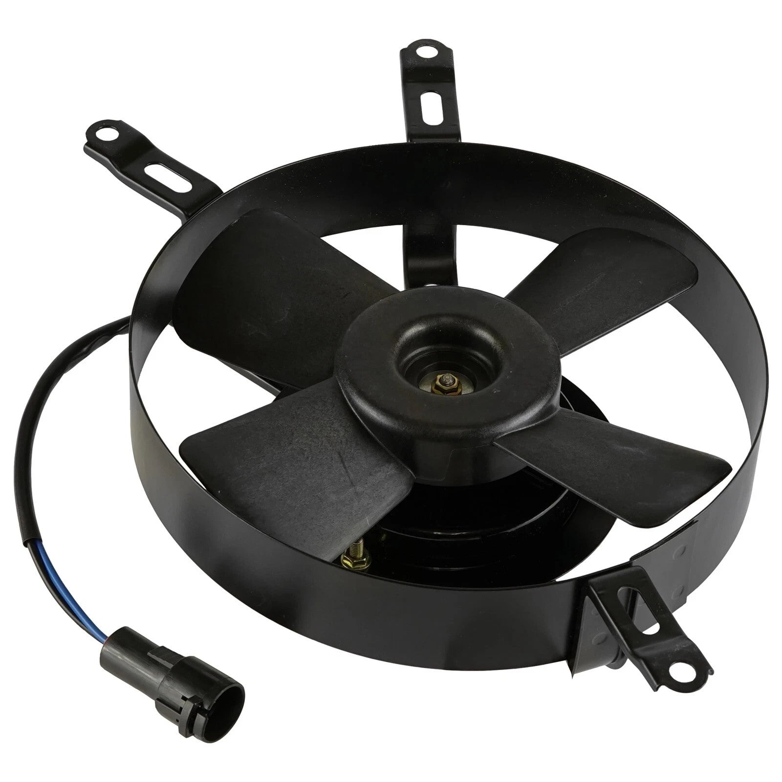 Caltric Radiator Fan Assembly For Kawasaki Brute Force 750 KVF750-A 2005-2011