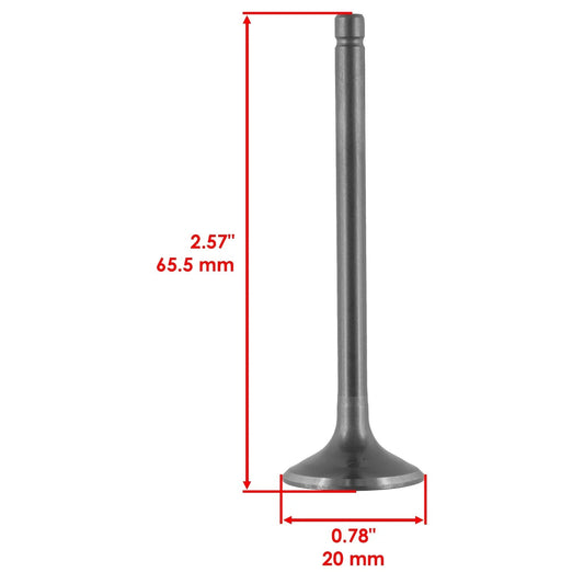 Cylinder Head Intake Exhaust Valve Kit Fits Honda CRF70F 2004-2012