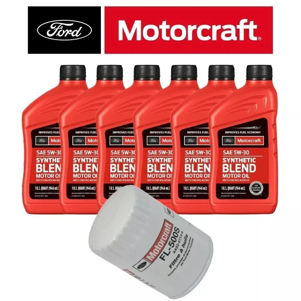 Motorcraft Oil Change Kit For 2011+ Ford Expedition/Explorer/F-150 3.5L EcoBoost