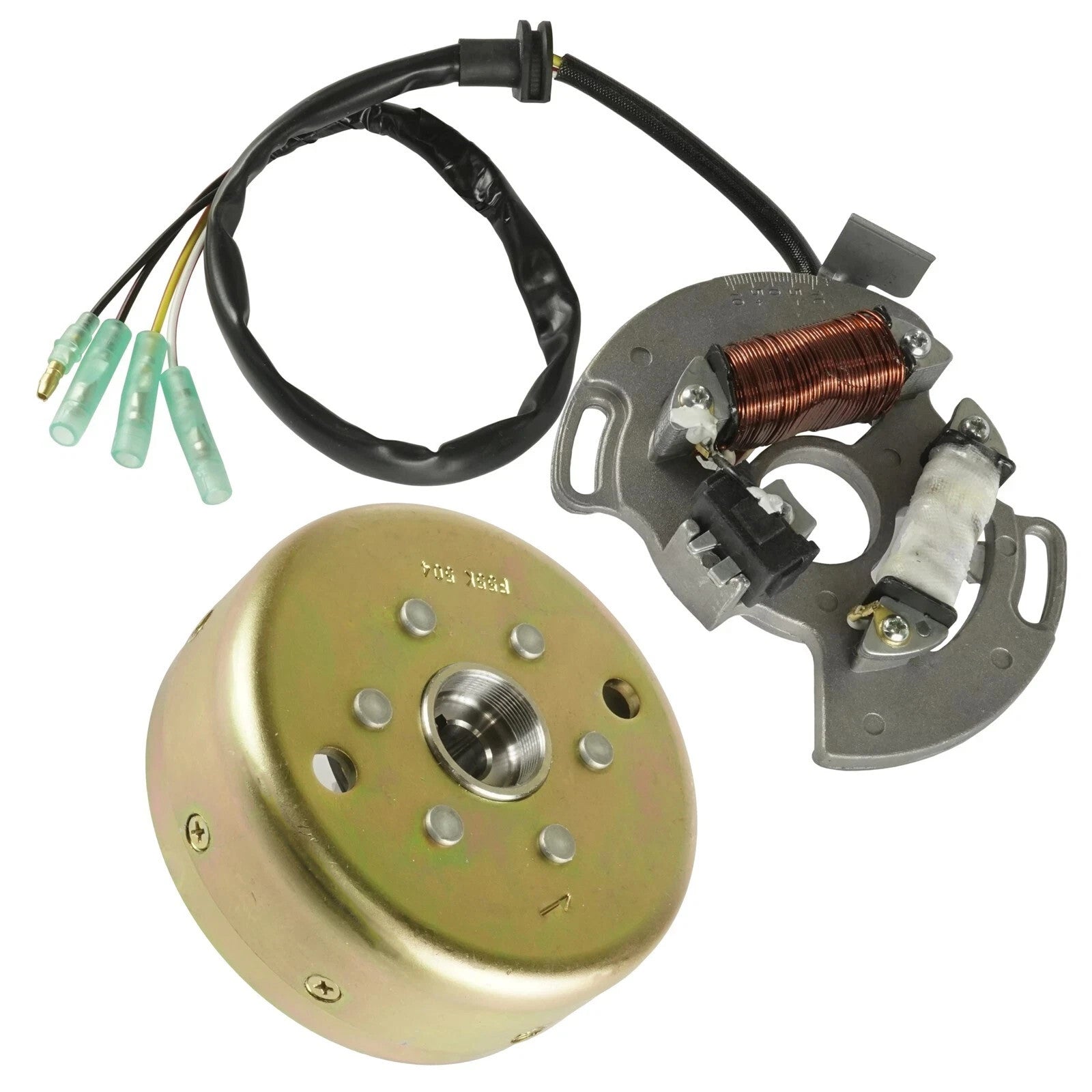 Flywheel Generator w/ Stator Magneto For Yamaha 2xj-85550-m1-00 3jm-85560-00-00