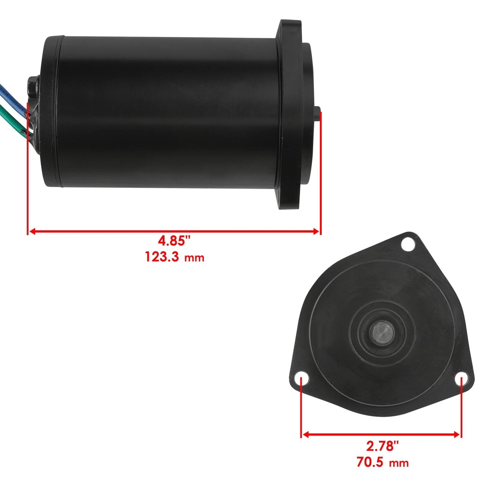 New Tilt Trim Motor for Yamaha 40-100 1995-2003 62X-43880-09-00 62X-43880-01-00